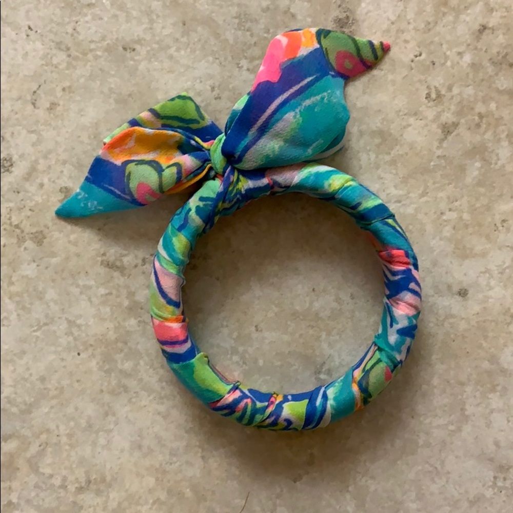 Lilly Pulitzer Fabric Wrapped Bangle